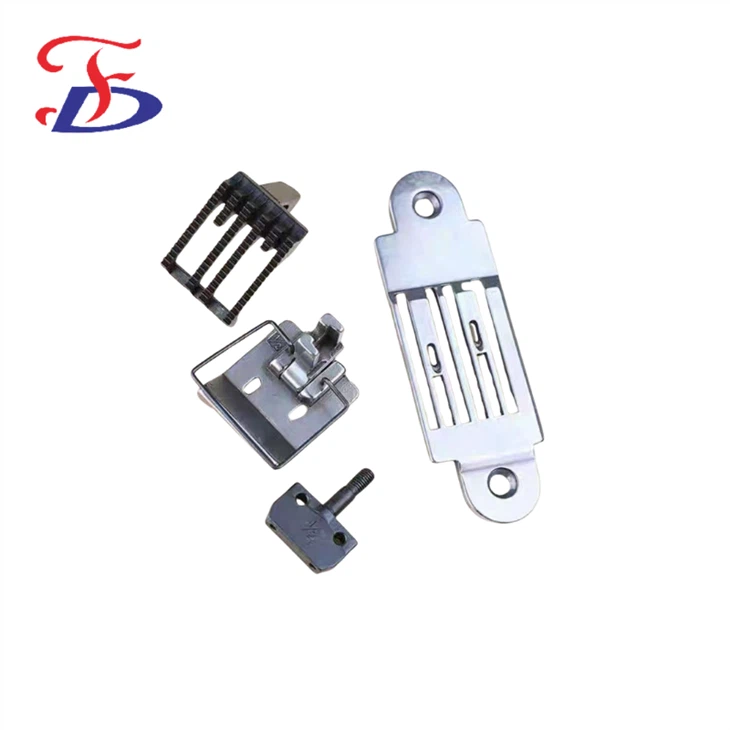 Gauge Set Untuk JUKI 3800 1/4 Mesin Jahit Chainstitch Jarum Ganda